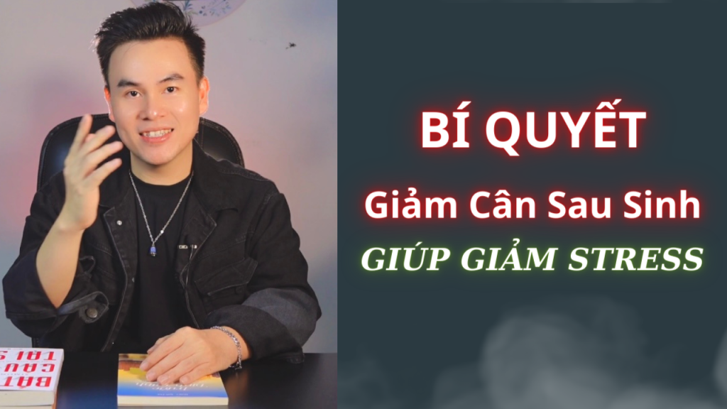 bí quyết giảm cân sau sinh giúp giảm stress